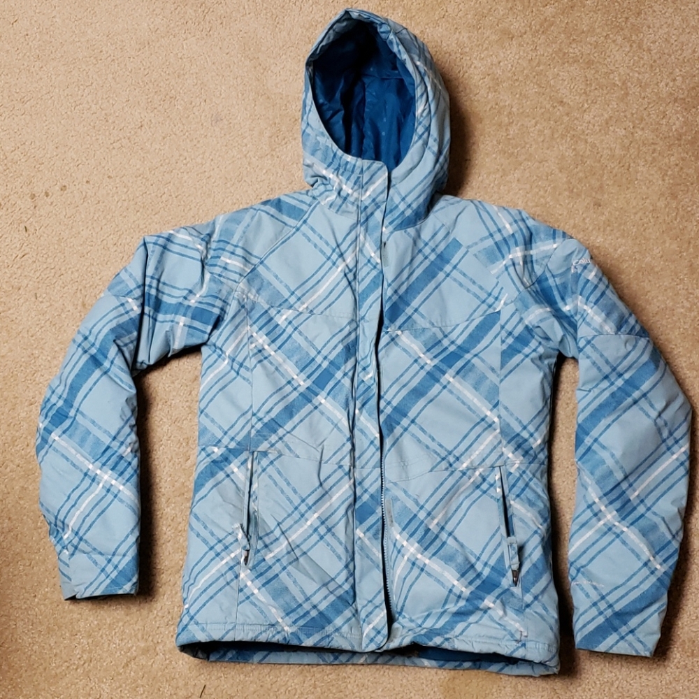 Girls teal Columbia coat